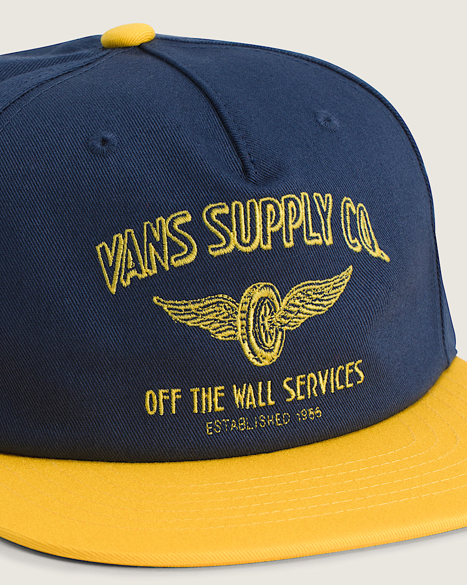 Vans Supply Service Unstructured Hat VANS Dress Blues ALT1