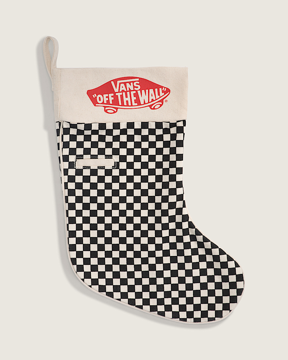 Checkerboard Stocking VANS Checkerboard Black  White HERO