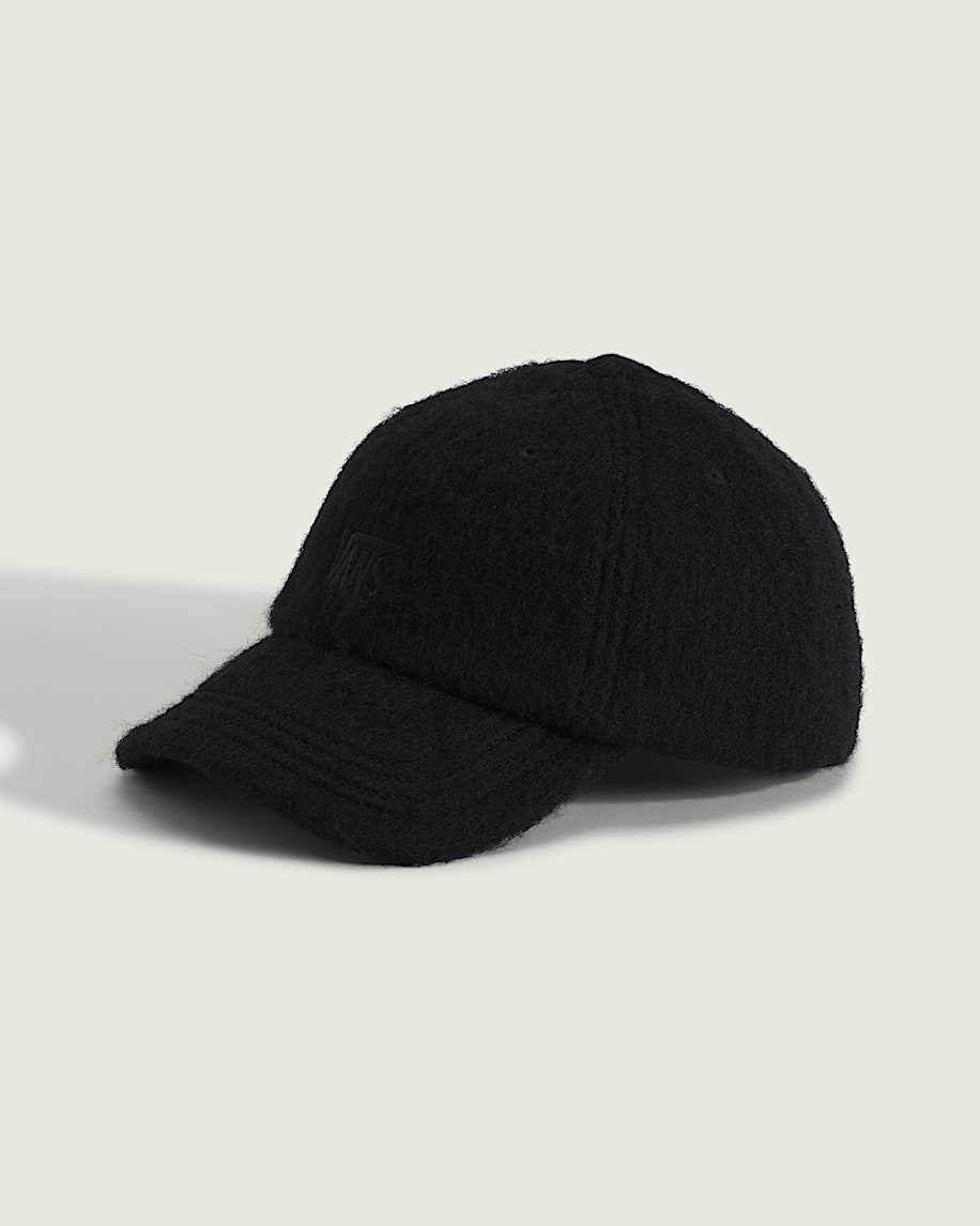 Woolly Curved Bill Jockey Hat VANS Black HERO