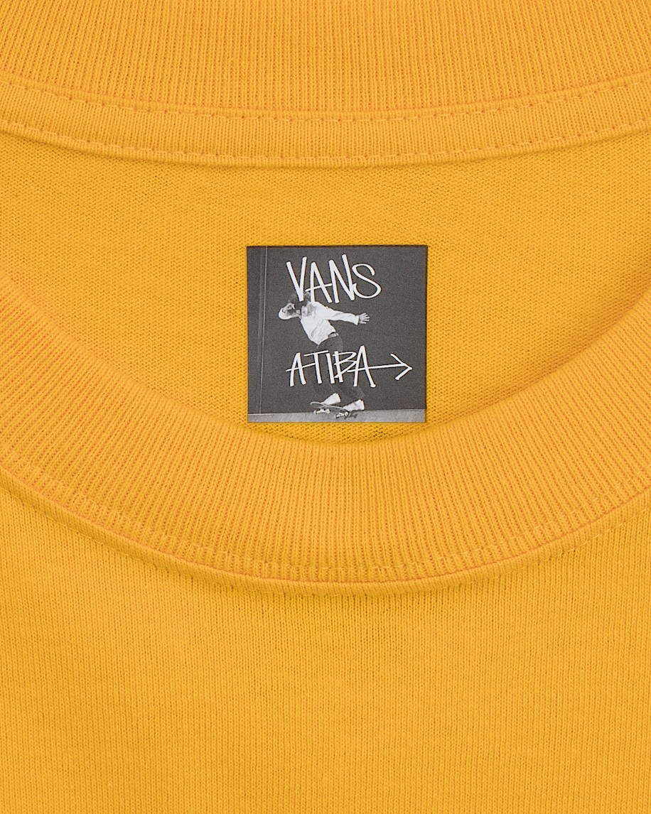 Vans X Atiba Long Sleeve TShirt VANS Atiba Sunny Yellow ALT5