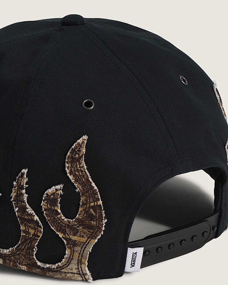VANSZA Snapback Hat VANS SZA Black ALT3