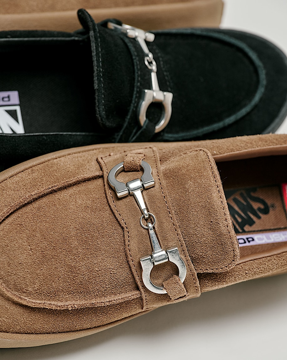 Skate Loafer Shoe VANS Dachshund Brown ALT6