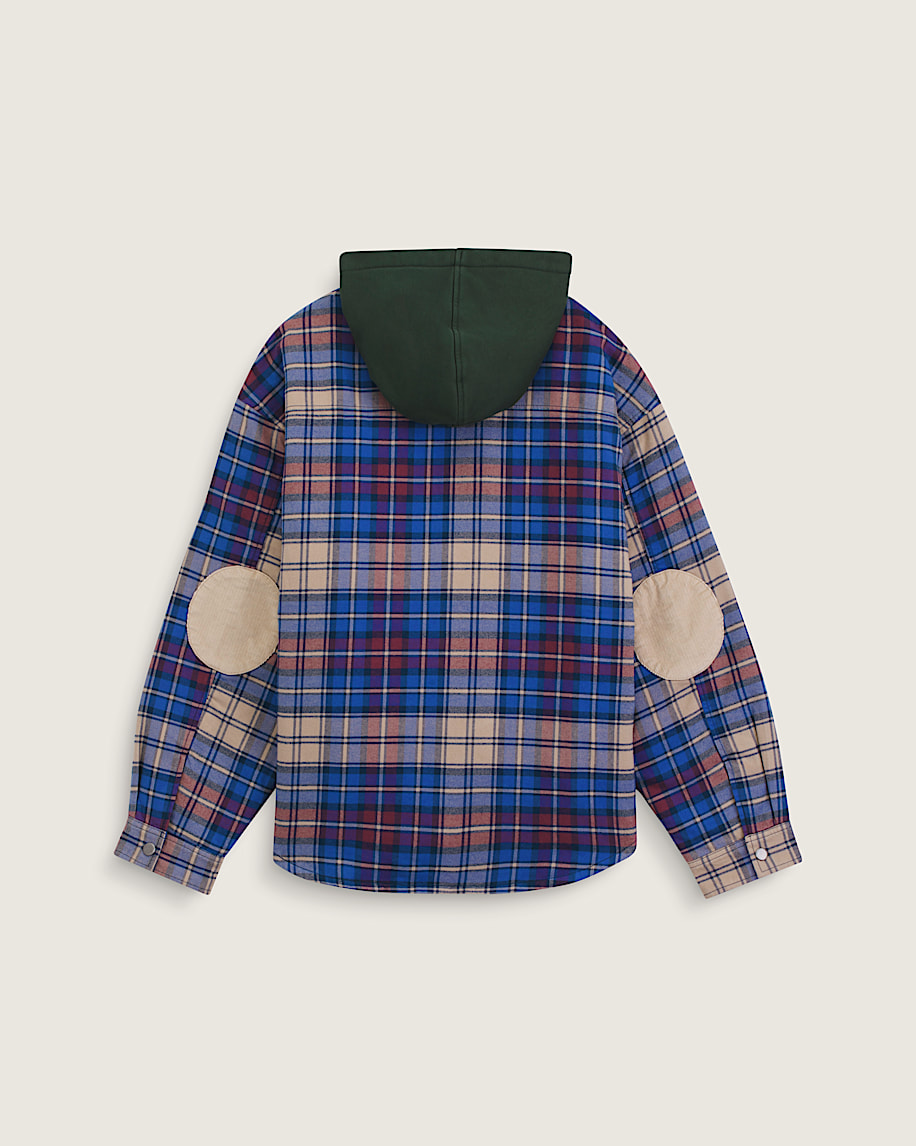 VANSZA Flannel Hoodie VANS VANSZA Deep Indigo Blue ALT1