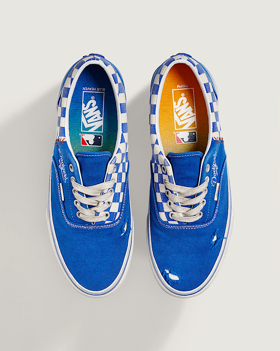 Skate Era Shoe VANS Dodgers Classic Blue  White ALT4