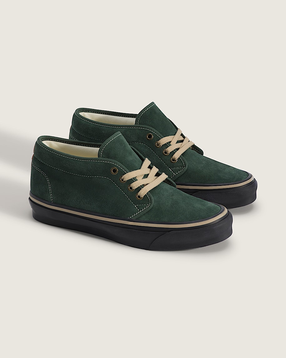 OTW Chukka 49 Vibram VANS Suede Leather Oil Green ALT1