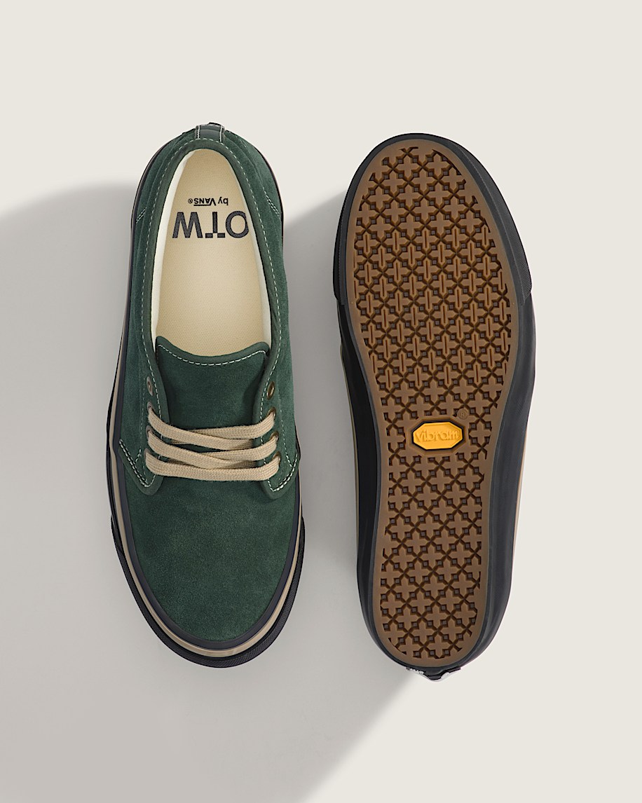 OTW Chukka 49 Vibram VANS Suede Leather Oil Green ALT2