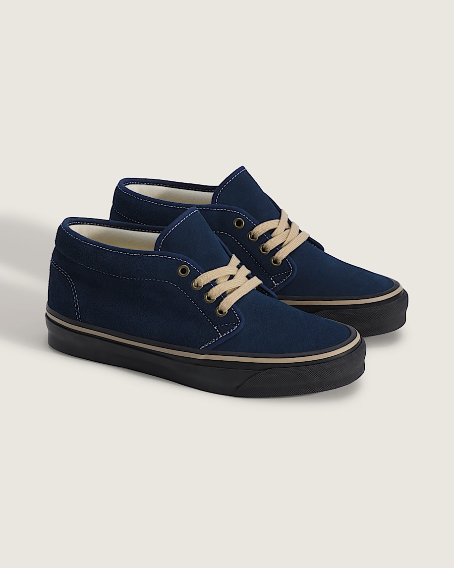 OTW Chukka 49 Vibram VANS Suede Leather Dress Blue ALT1