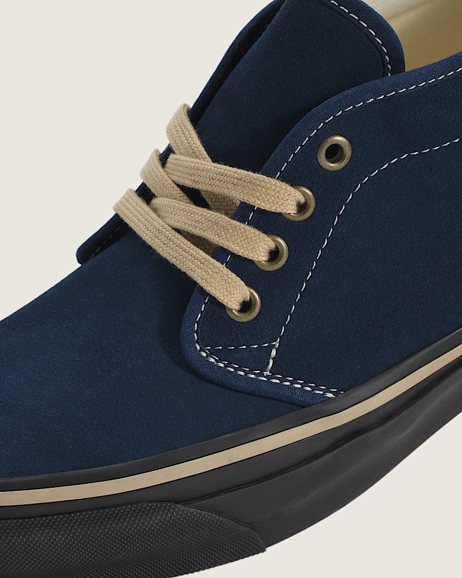 OTW Chukka 49 Vibram VANS Suede Leather Dress Blue ALT4