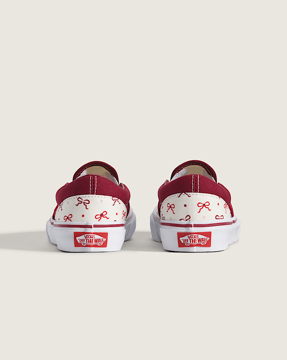 Little Kids Classic SlipOn Shoe VANS Bordeaux Red ALT3