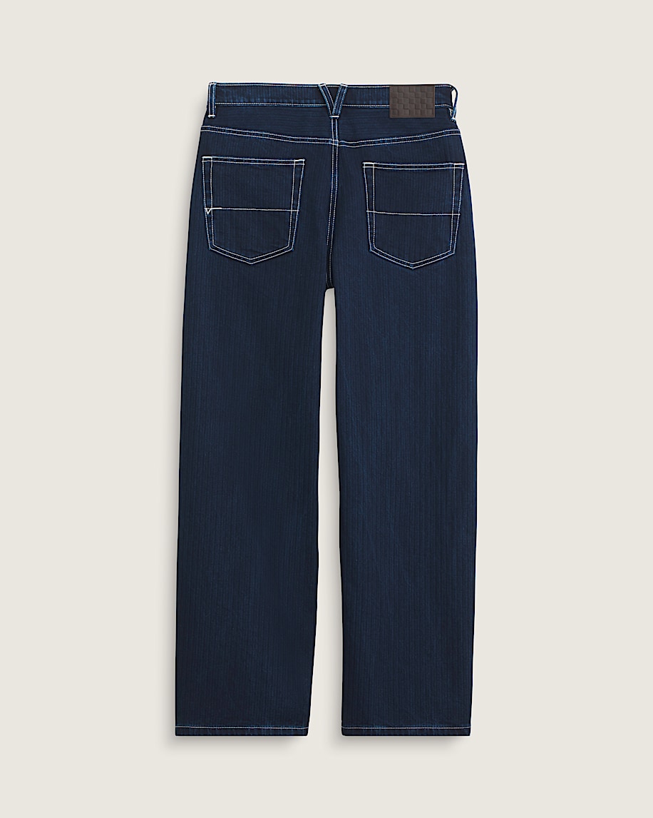 Check5 Loose Denim Herringbone Pant VANS Indigo Herringbone Blue ALT2