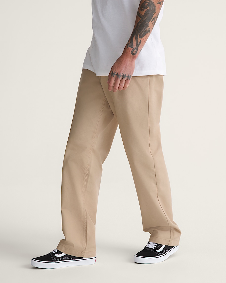 Authentic Chino Straight Pants VANS Incense Brown ALT5