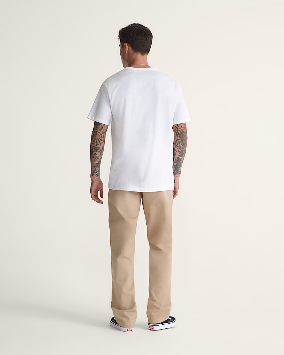 Authentic Chino Straight Pants VANS Incense Brown ALT4