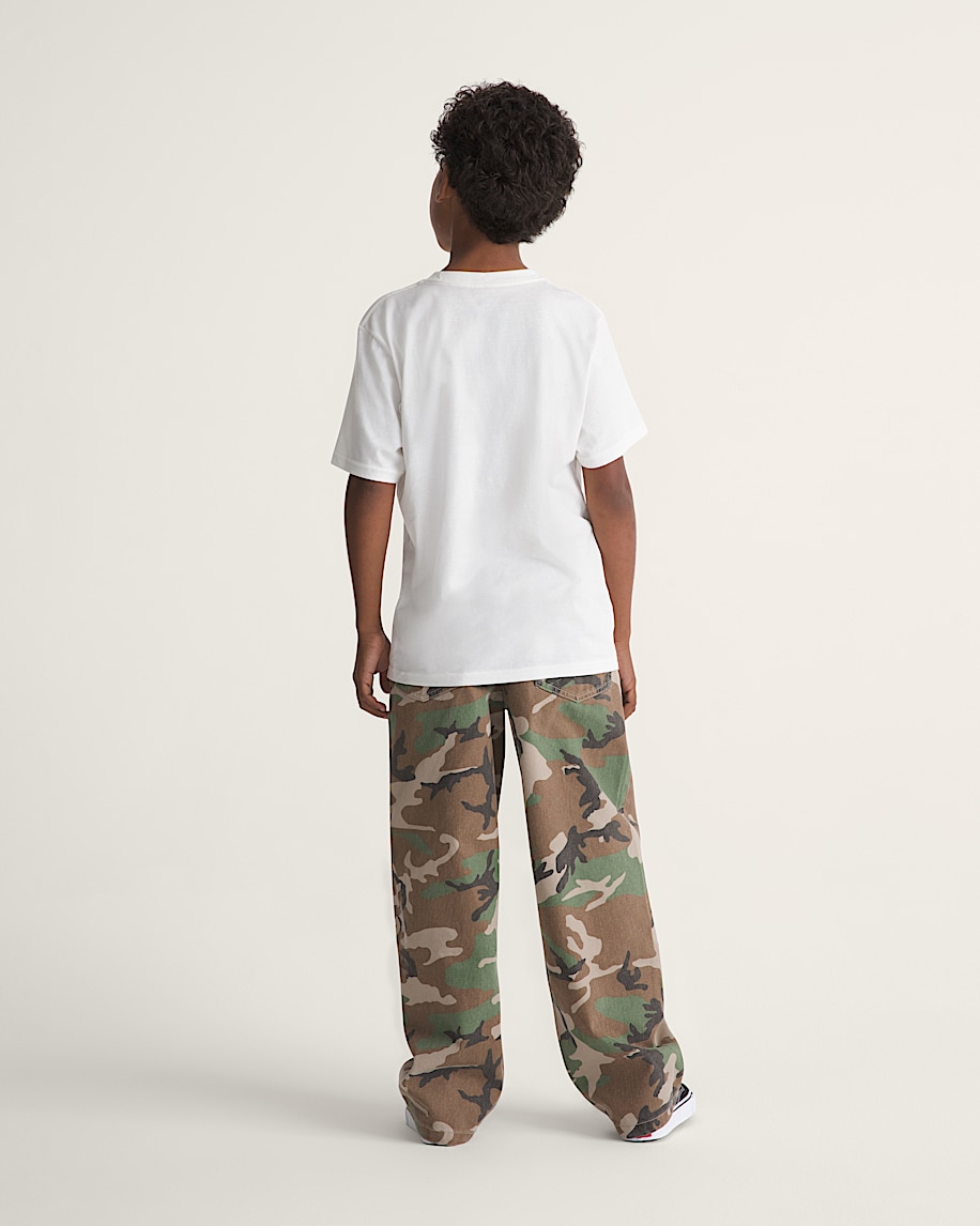 Check5 Baggy AOP Denim Pant VANS Camo Green  Aluminum Grey ALT2