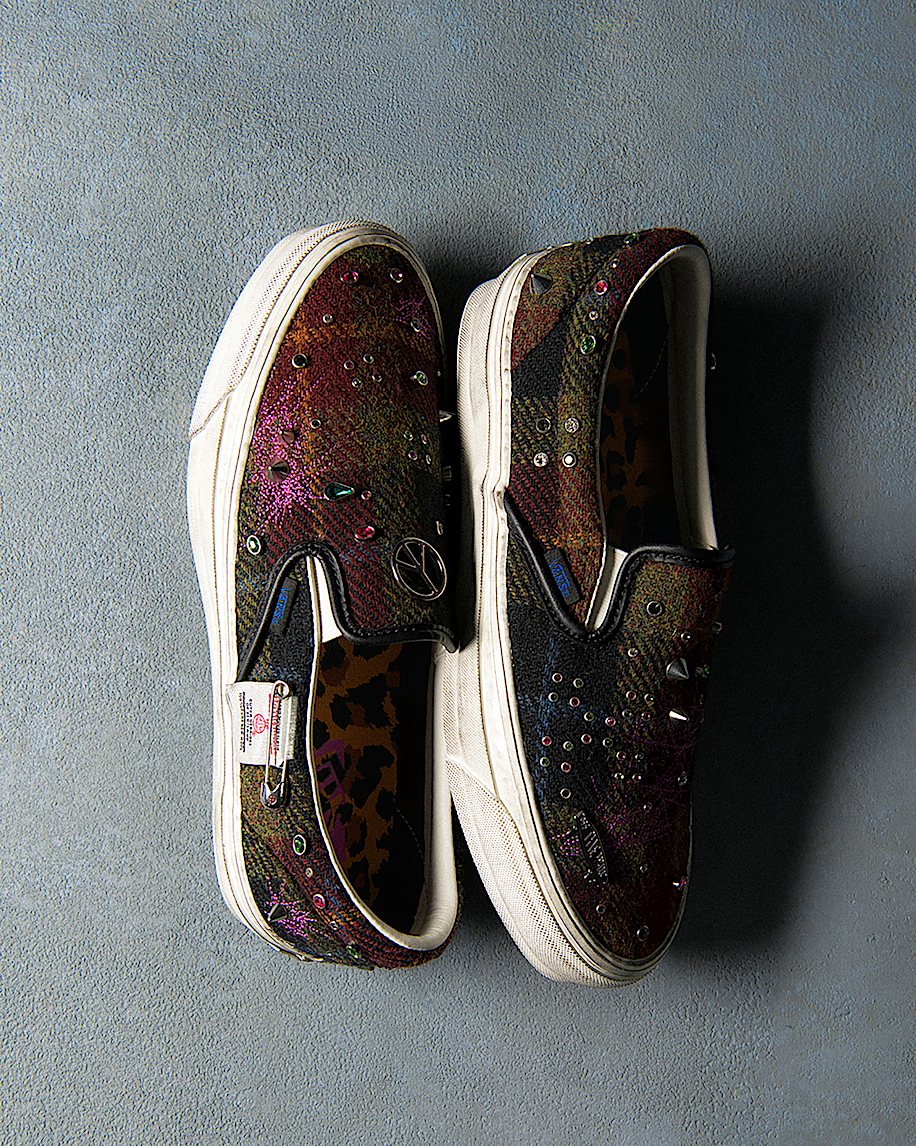 Premium Classic Harris Tweed® Slip-On Shoe | Vans US