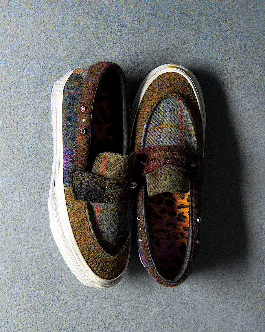 Premium Harris Tweed Loafer 53 Shoe VANS Tweed Brown ALT7