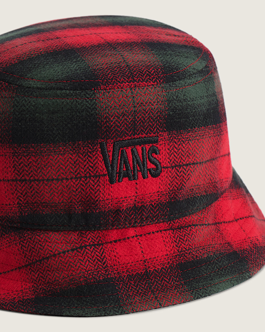 Stretch Logo Bucket Hat VANS Racing Red ALT1