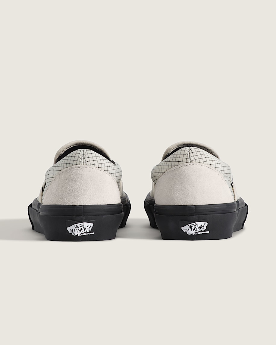 Skate SlipOn Shoe VANS Ripstop Turtledove White  Black ALT3