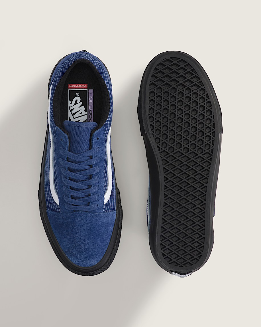 Skate Old Skool Shoe VANS Ripstop True Navy  Black ALT2