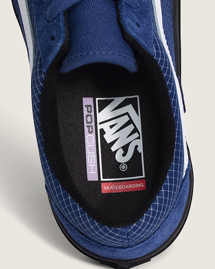 Skate Old Skool Shoe VANS Ripstop True Navy  Black ALT4