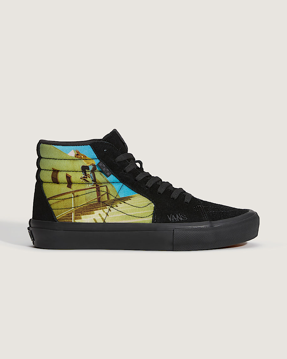Skate Sk8Hi Shoe by Atiba VANS Atiba Black  Multi ALT5