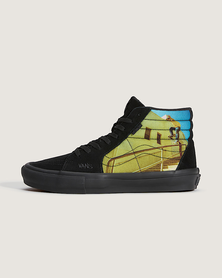 Skate Sk8Hi Shoe by Atiba VANS Atiba Black  Multi HERO