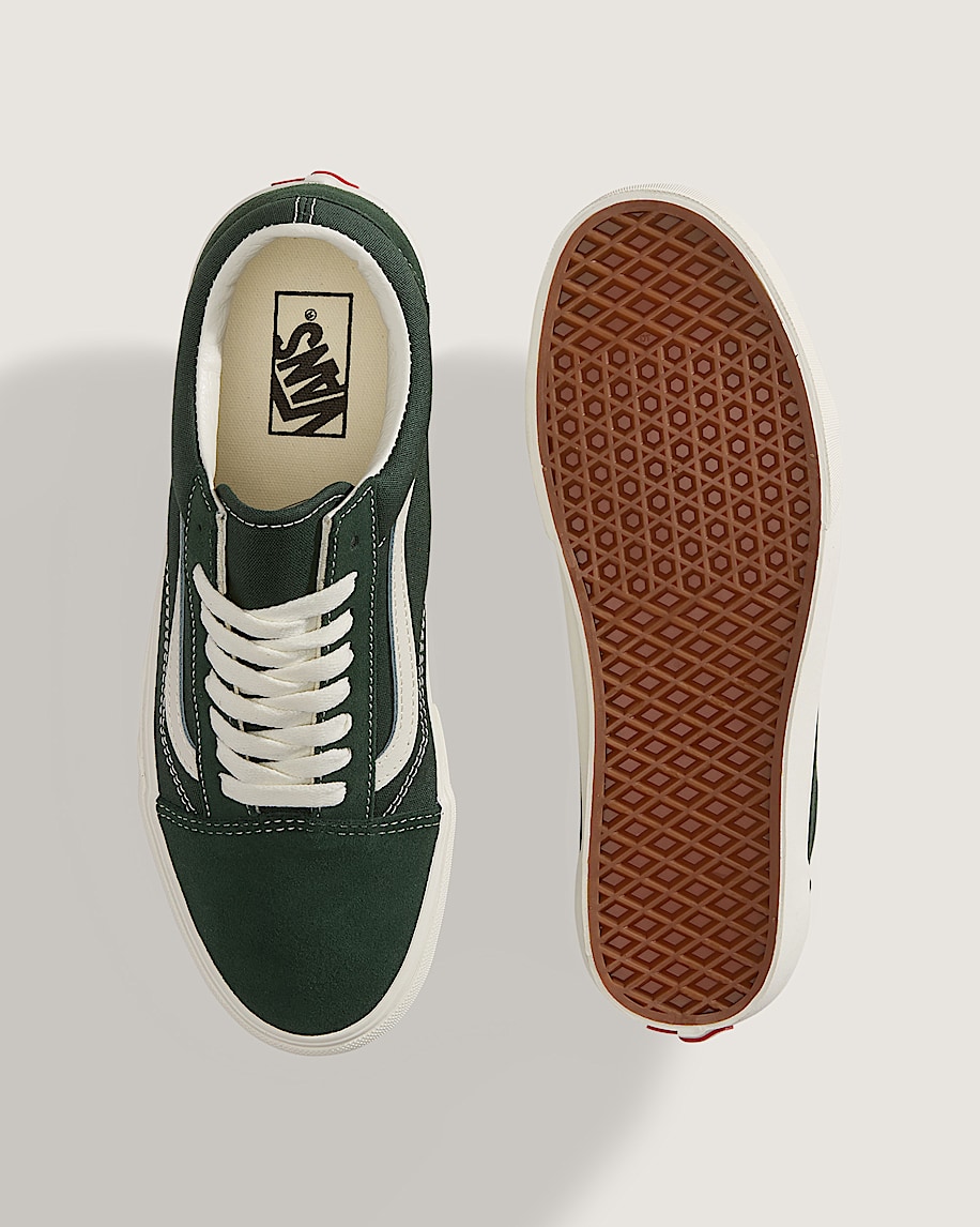 Old Skool Shoe VANS Color Theory Oil Green ALT2