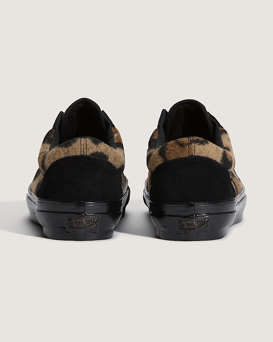 Premium Old Skool Shoe VANS Leopard Black  Brown ALT3