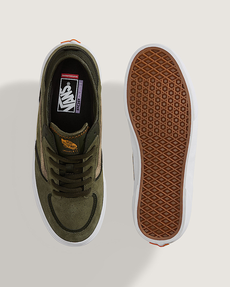 Skate Rowley Shoe VANS Camo Mossy Olive ALT2