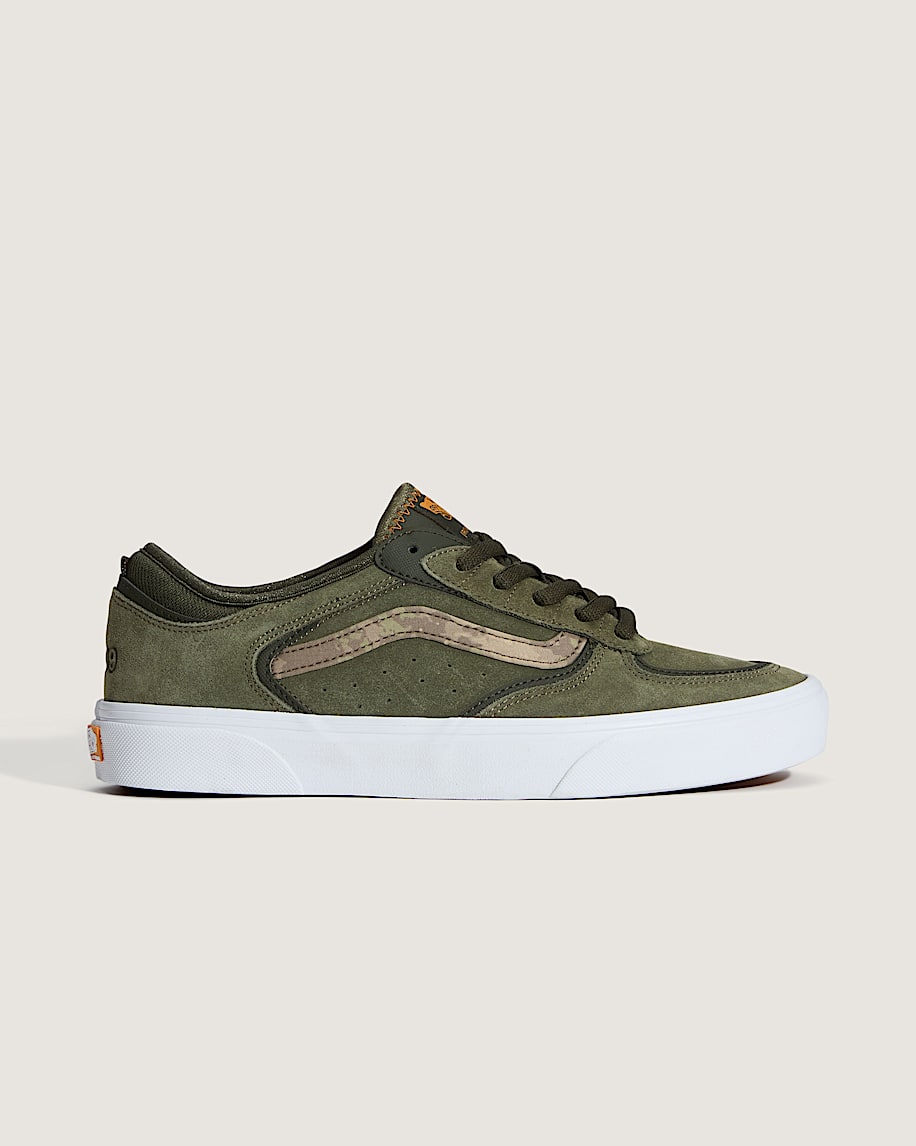Skate Rowley Shoe VANS Camo Mossy Olive ALT5