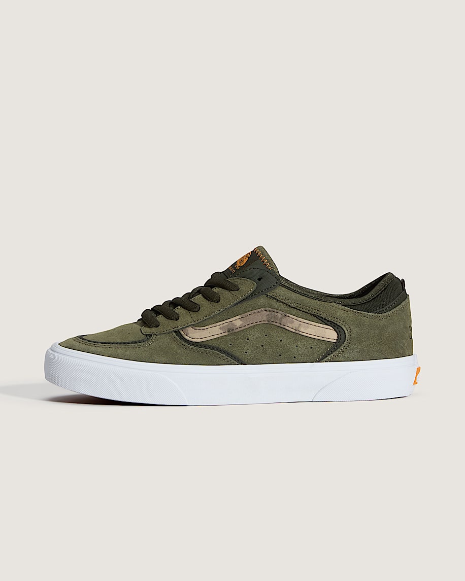 Skate Rowley Shoe VANS Camo Mossy Olive HERO