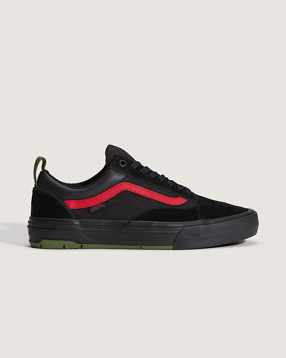 Skate Old Skool Wafflecup Shoe by Atiba VANS Atiba Black  Green ALT5