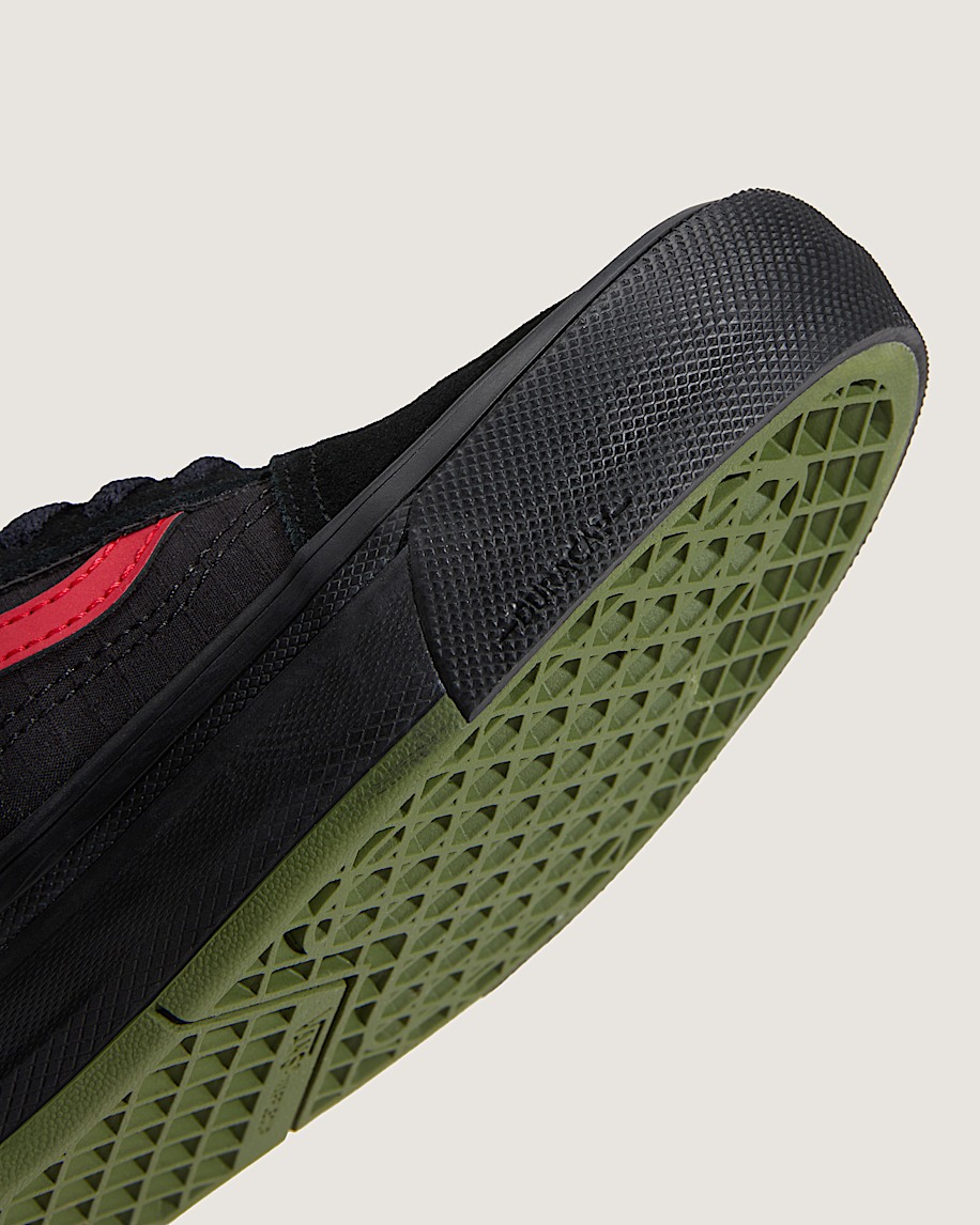Skate Old Skool Wafflecup Shoe by Atiba VANS Atiba Black  Green ALT8