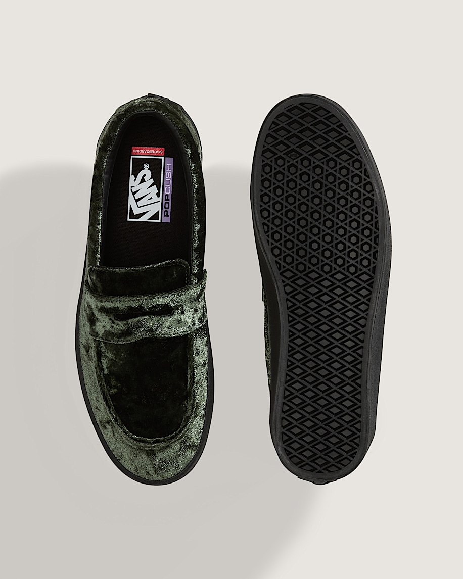 Skate Loafer VANS Velvet Oil Green ALT3