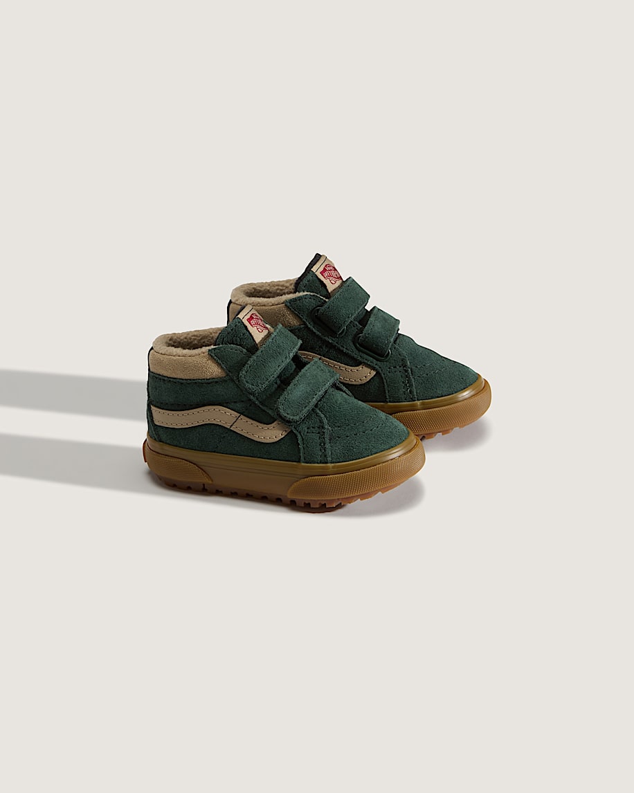 Toddler SK8Mid V Insulated Shoe VANS Gum Oil Green ALT2