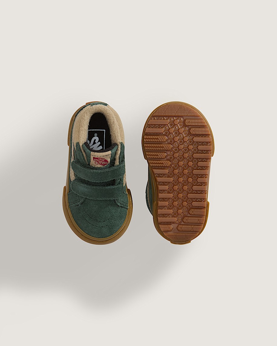 Toddler SK8Mid V Insulated Shoe VANS Gum Oil Green ALT3