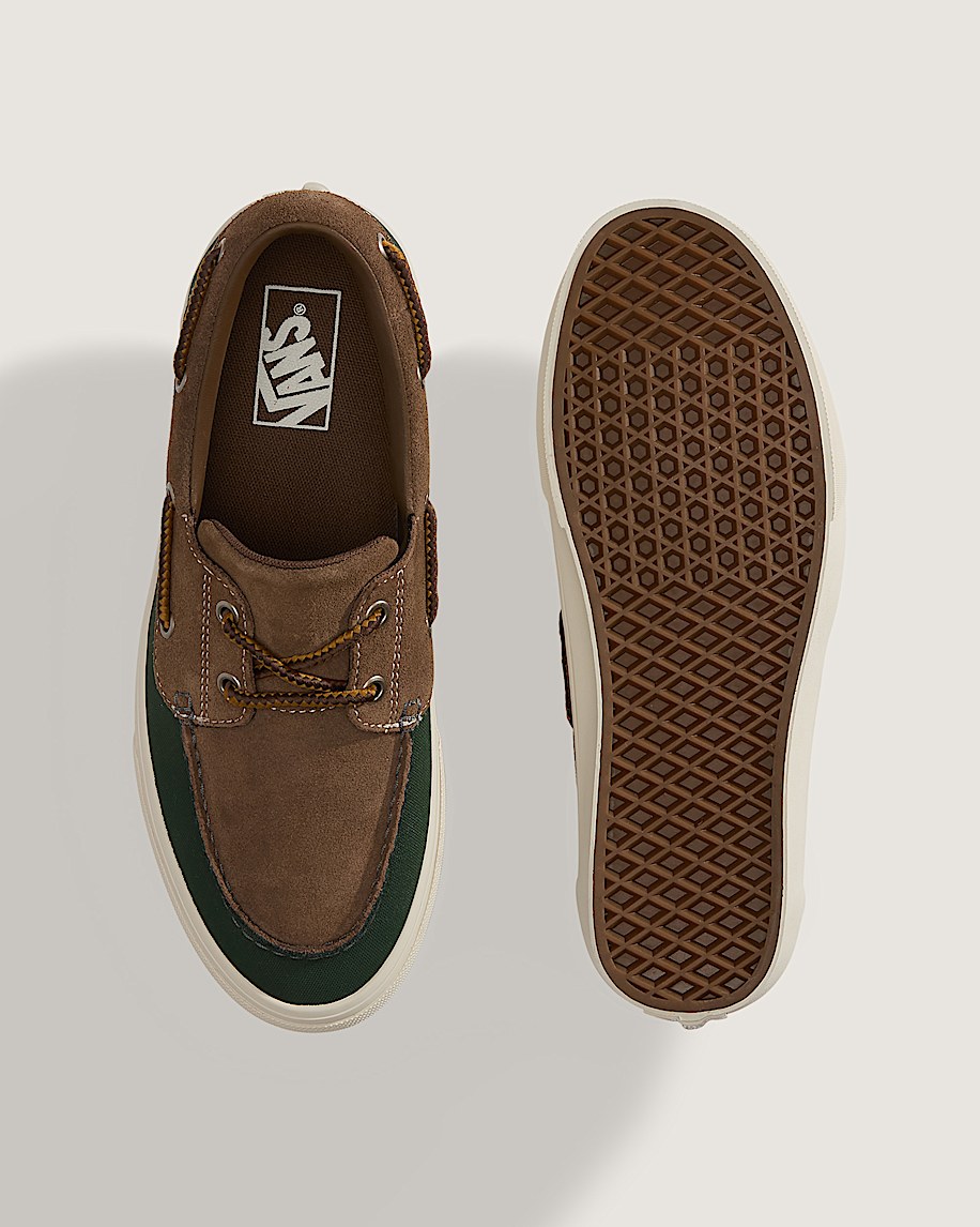 2Eyelet Boat Shoe VANS Weatherized Oil Green ALT2