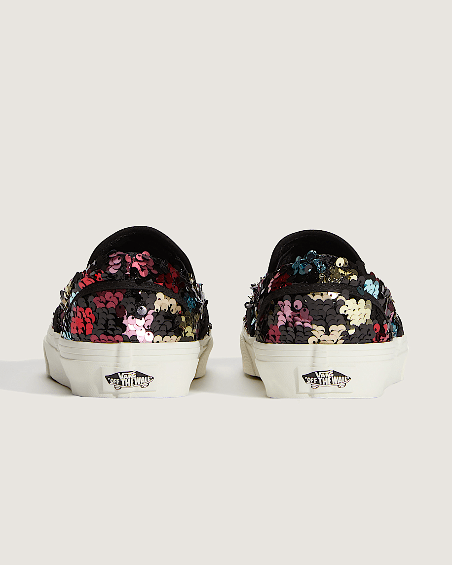 Classic SlipOn Shoe VANS Checkerboard Black  Multi Black ALT3