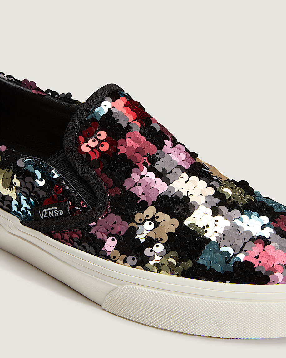 Classic SlipOn Shoe VANS Checkerboard Black  Multi Black ALT4