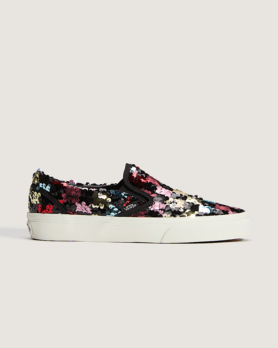 Classic SlipOn Shoe VANS Checkerboard Black  Multi Black ALT5