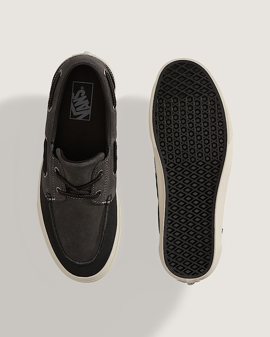 2Eyelet Boat Shoe VANS Weatherized Faded Black ALT2