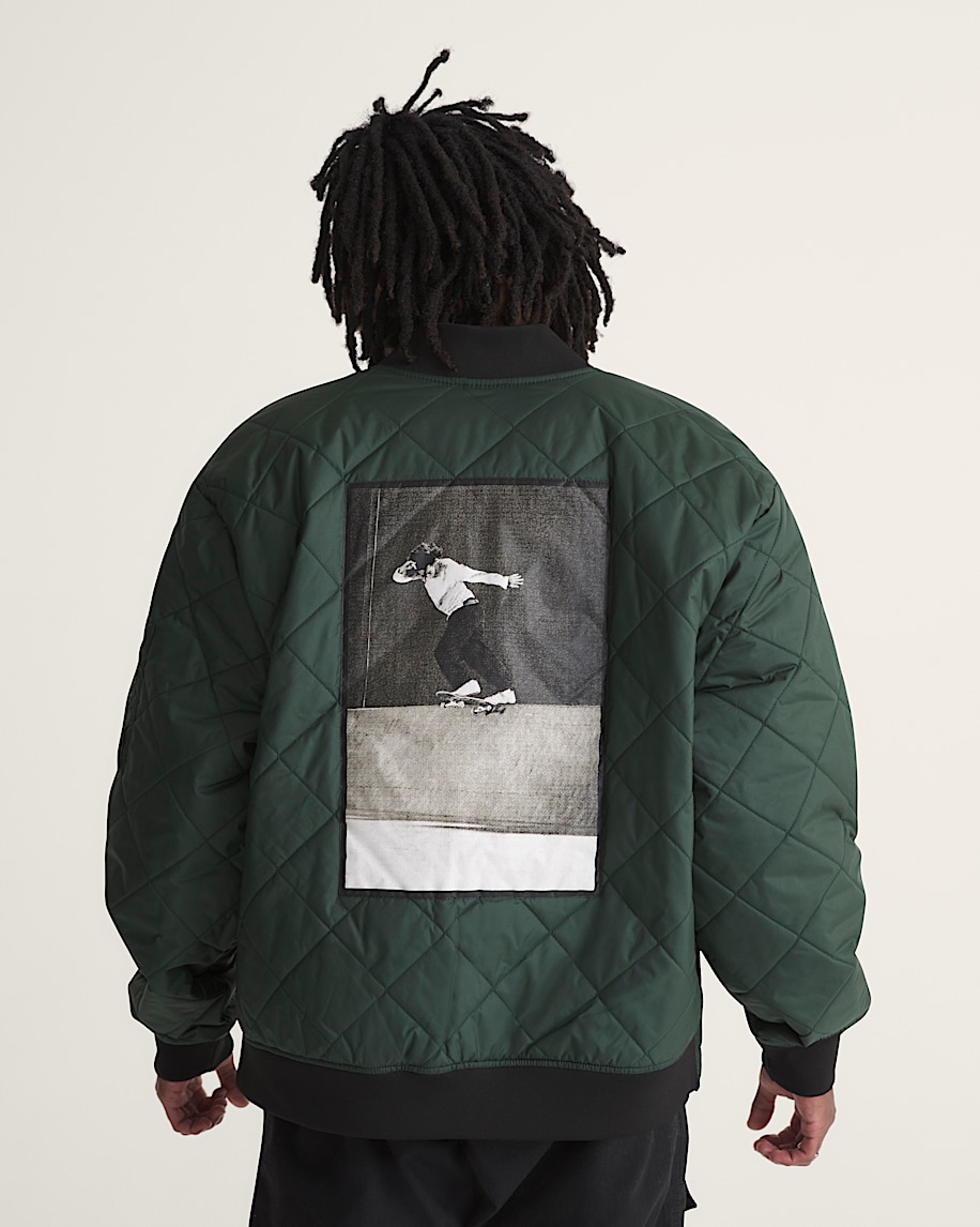 Vans X Atiba Jacket VANS Atiba Oil Green ALT4