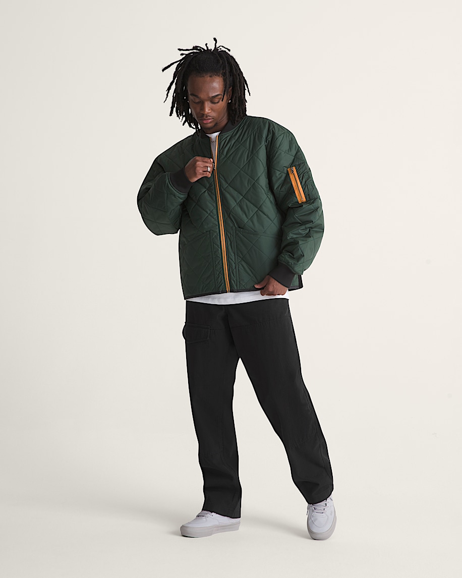 Vans X Atiba Jacket VANS Atiba Oil Green ALT5