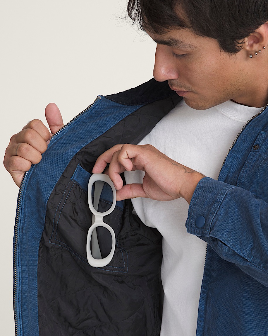 Nico Cropped Chore Canvas Jacket VANS True Navy Blue ALT6