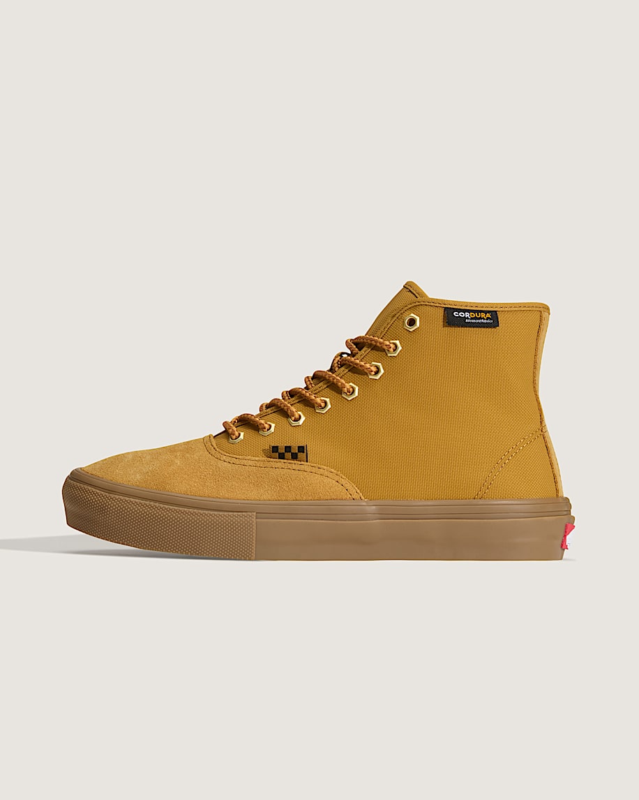 Skate Authentic High Shoe VANS Autumn Brown HERO