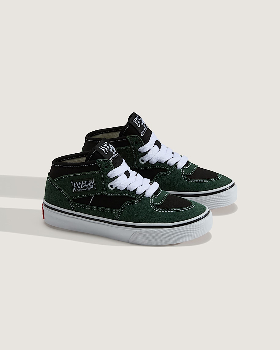 Little Kids Half Cab Decon Shoe VANS Oil Green  Black ALT2