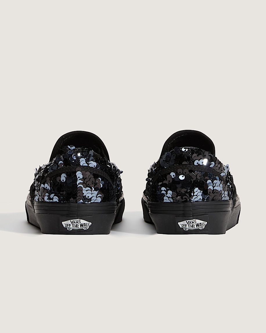 Classic SlipOn Shoe VANS Checkerboard Black  Gray ALT3
