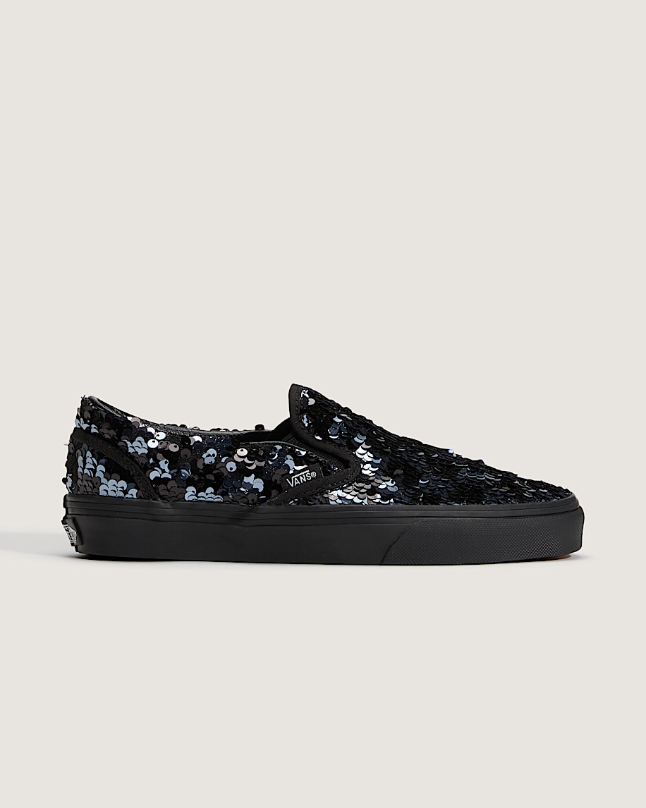 Classic SlipOn Shoe VANS Checkerboard Black  Gray ALT5
