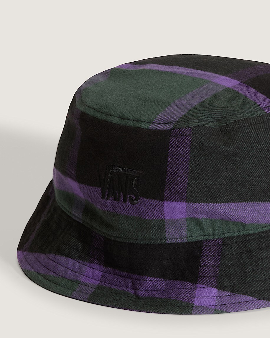 Stretch Logo Bucket Hat VANS Black  Oil Green ALT2