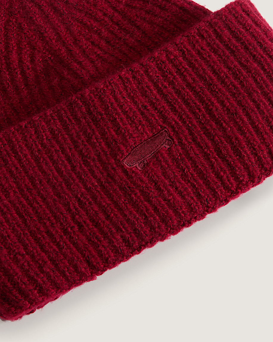 Densmore Wide Cuff Beanie VANS Bordeaux Red ALT2