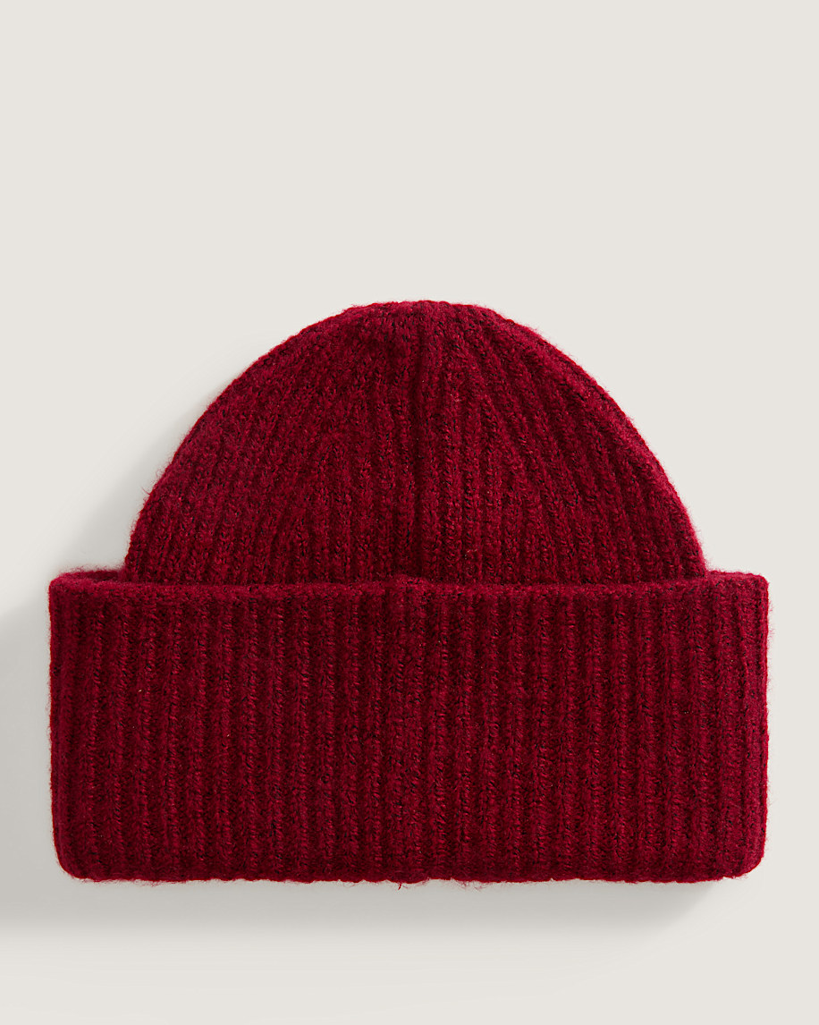 Densmore Wide Cuff Beanie VANS Bordeaux Red ALT1